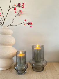 Vaas | Windlicht Rookglas - 2 maten