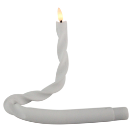 Led dinerkaars flexibel  swirl | 40 cm| verkrijgbaar in 3 kleuren