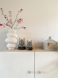 Vaas | Windlicht Rookglas - 2 maten