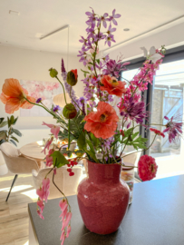 Zijden pluk boeket Fleur