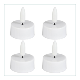 Led waxinelichten | Wit