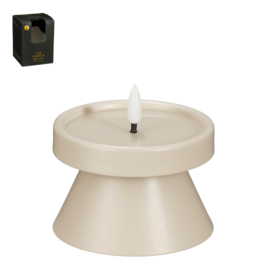 Olielamp led met timer | S | taupe
