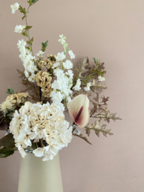 Zijden boeket Sweet Naturel