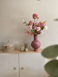 Zijden boeket Sweet pink
