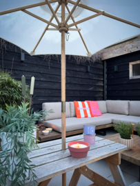 Buitenkaars citronella | 3 kleuren