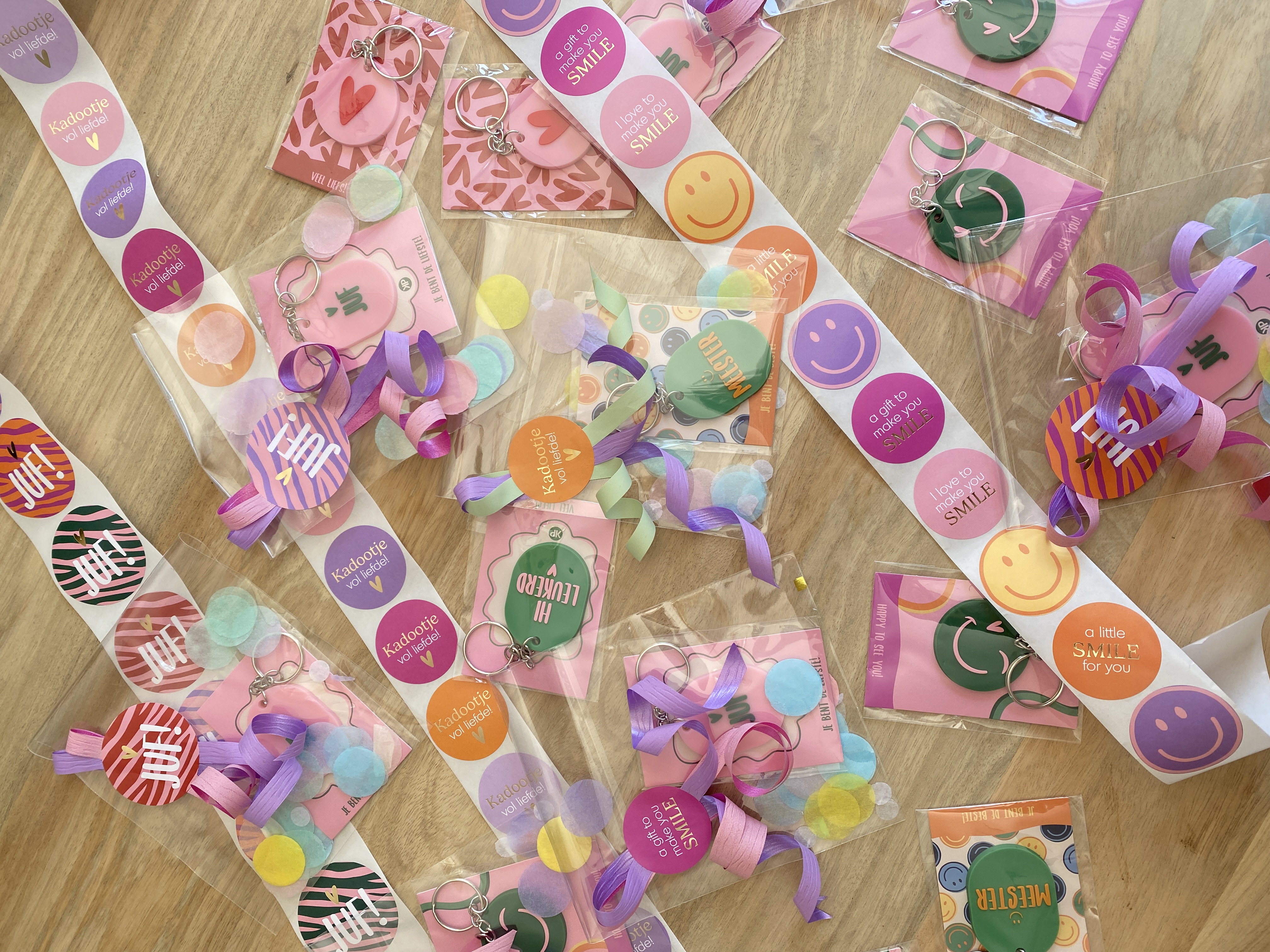 Sleutelhanger Hi Leukerd | Juf & meester cadeau