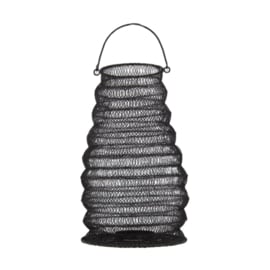 Draad lantaarn gaas | zwart | L