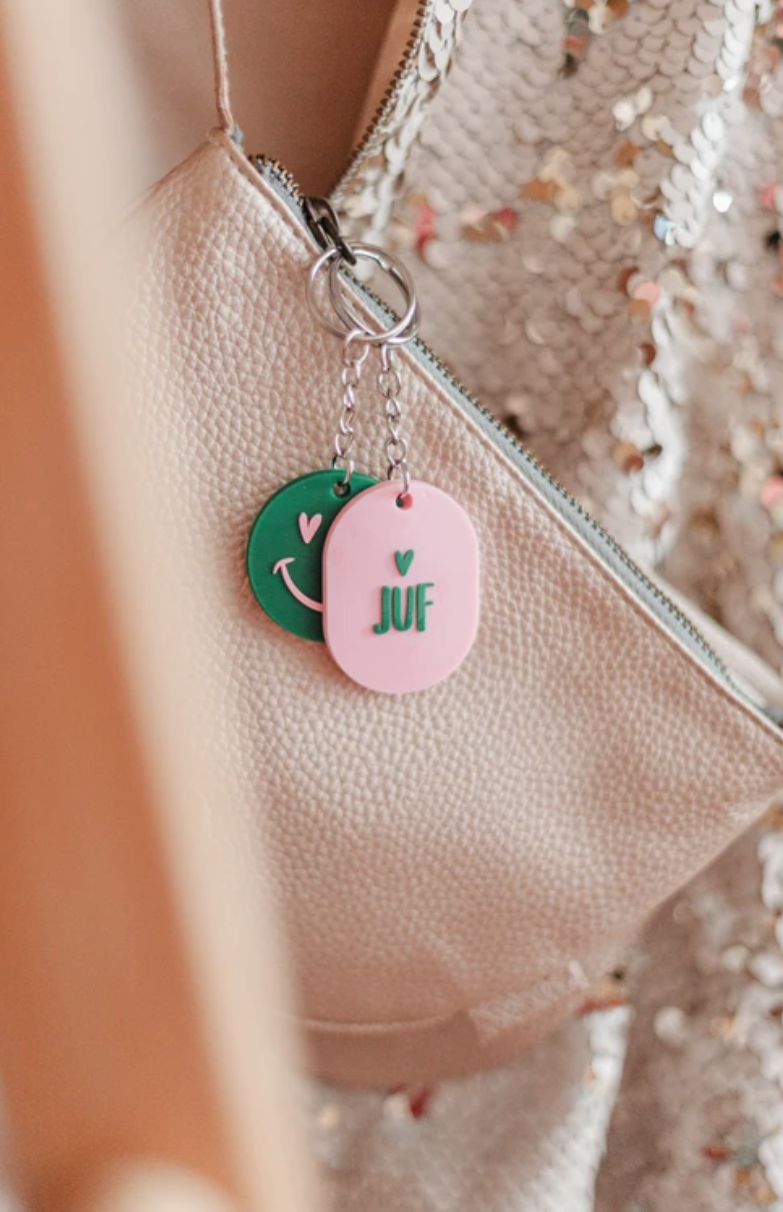 Sleutelhanger Juf | Juf & meester cadeau