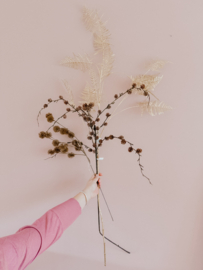 Aanvulset zijden bloemen | touch of gold