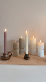 Led stompkaars ribbel | 3 kleuren | M