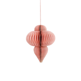 Ornament punt hanger | Roze