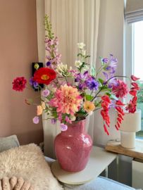 Zijden pluk boeket spring