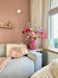 Zijden pluk boeket spring