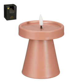Olielamp led met timer | M | oud roze