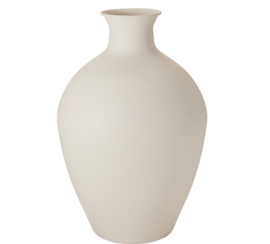 Vaas metaal L | Wit