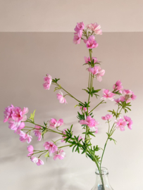 Zijden Delphinium spray Utah tak roze
