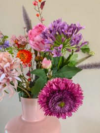 Zijden boeket Colorful