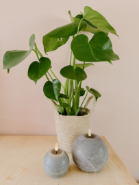 Bol ledkaars | Taupe | M