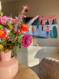 Zijden boeket Colorful