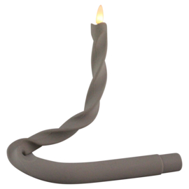 Led dinerkaars flexibel  swirl | 40 cm| verkrijgbaar in 3 kleuren