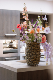 Zijden pluk boeket Luna