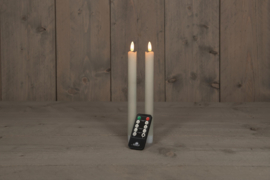 Rustiek ledkaarsen wax | 23 cm | Verkrijgbaar in 6 kleuren | 2 stuks | Wax