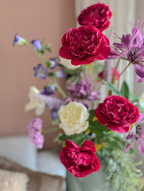 Zijden boeket Lily