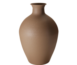 Vaas metaal L | taupe