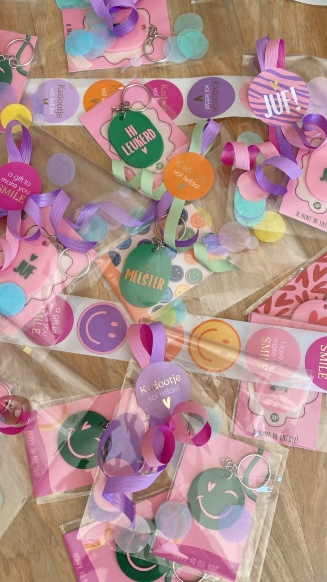 Sleutelhanger Hi Leukerd | Juf & meester cadeau