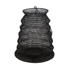 Draad lantaarn gaas | zwart | M