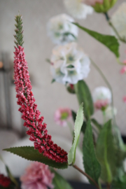 Zijden pluk boeket Lovely Pink