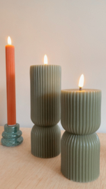 Led stompkaars ribbel | 3 kleuren | S