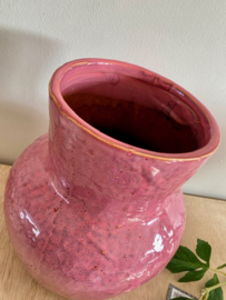 Donker roze vaas