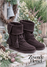 Boots Aurola bruin hoog/laag
