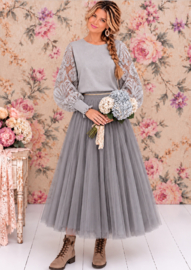 Tulerok Anneleen grijs