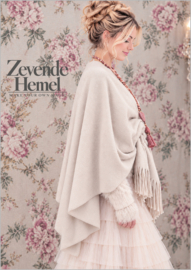 Omslagdoek/poncho Ella zand