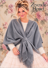Omslagdoek/poncho Ella grijs