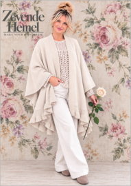 Poncho/omslagdoek Dina creme