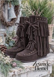 Boho boots Aya bruin