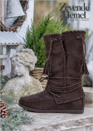 Boots Aurola bruin hoog/laag
