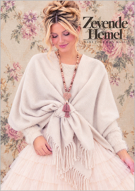 Omslagdoek/poncho Ella zand