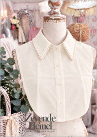 Kraagje Amira beige