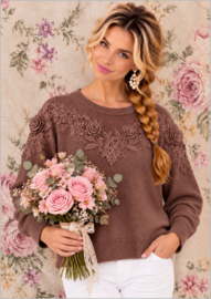 Trui Elena bruin