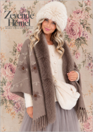 Omslagdoek Bonita taupe