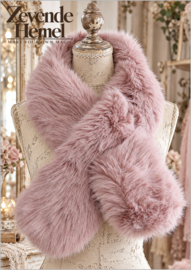 Sjaal Cava oud roze