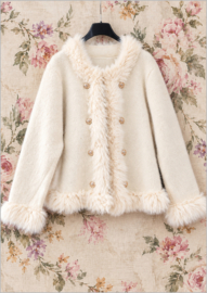 Vestje Banou off white