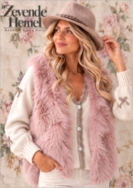 Bodywarmer Ann-marie oud roze