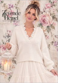 Trui Alexis broderie off white