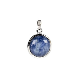 Ernst Stein zilveren hanger met blauwe kyaniet