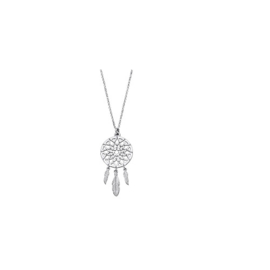 Lotus Silver zilveren ketting met hanger dreamcatcher